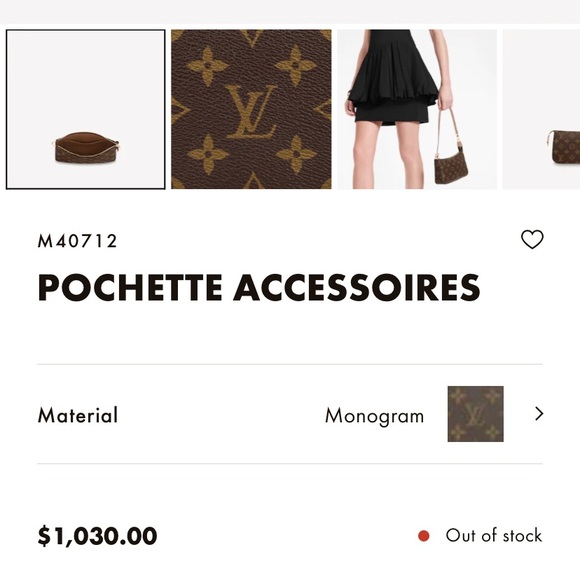 Authentic Louis Vuitton Pochette - Picture 12 of 12